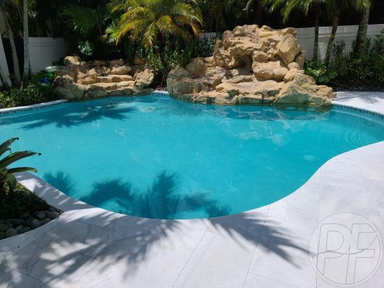 Pool & Deck Remodeling - Tropical Oasis - Pools Finishing Inc.