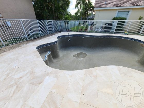 Pool & Deck Remodel - Ready for Pool Plastering Finish - Pools Finishing Inc