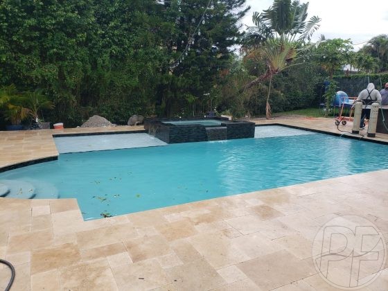Pool & Deck Remodeling - Complete Backyard Renovation - Outdoor Kitchen